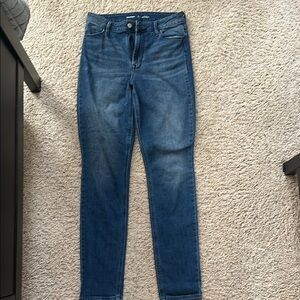 Old Navy 6 Tall High Rise Wow Straight Jeans